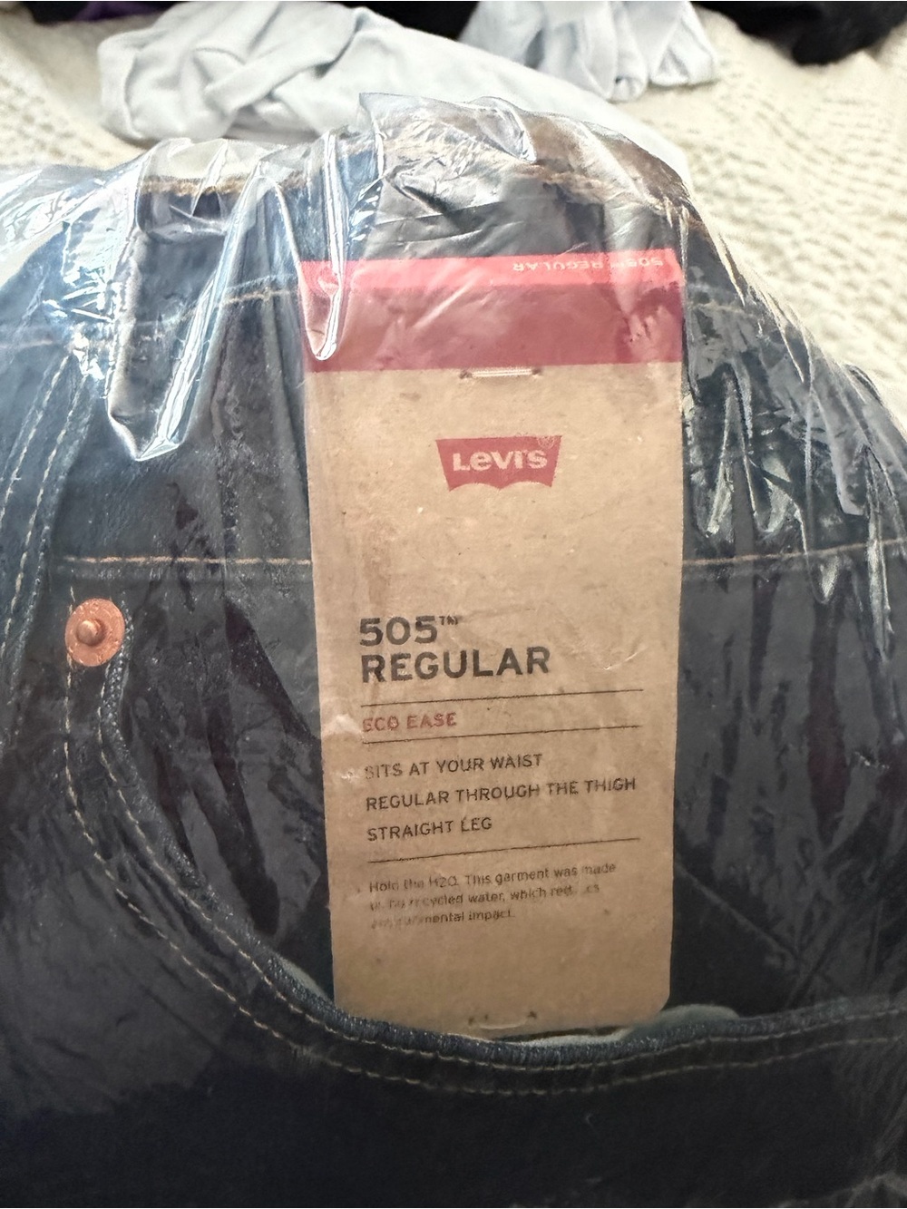 Levi's Men's Straight Jeans in Dark Blue